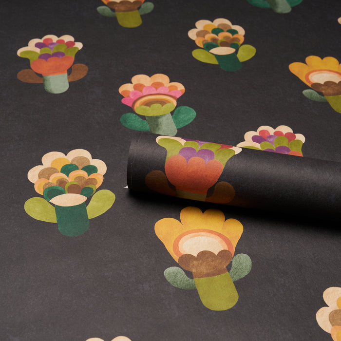 Schumacher Le Jardin Night Wallpaper 5018270