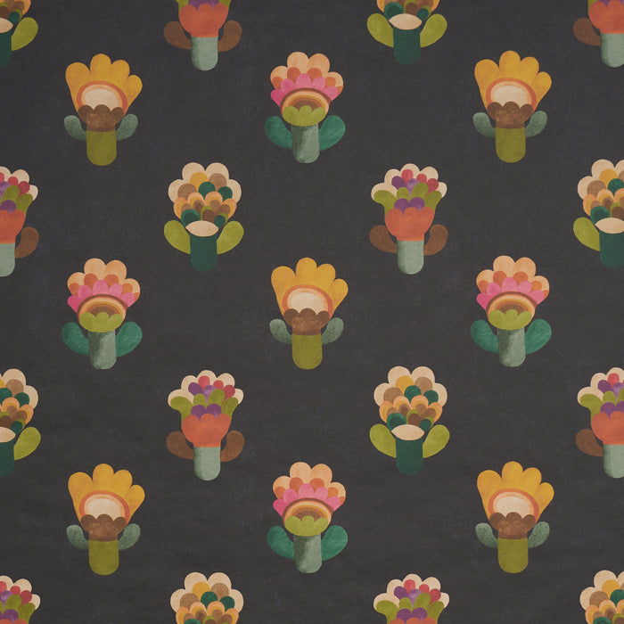 Schumacher Le Jardin Night Wallpaper Sample 5018270