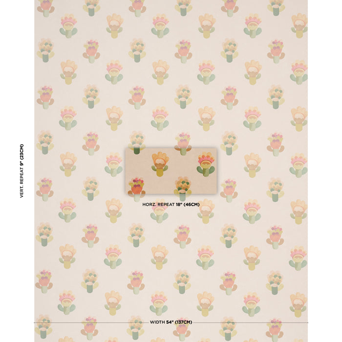 Schumacher Le Jardin Sun Wallpaper 5018271