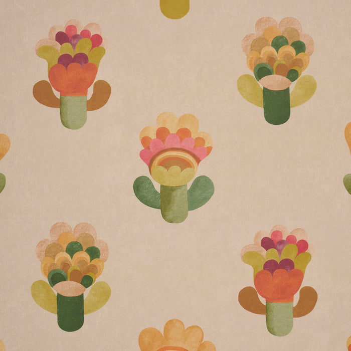 Schumacher Le Jardin Sun Wallpaper Sample 5018271