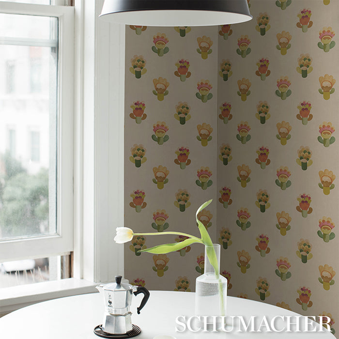 Schumacher Le Jardin Sun Wallpaper 5018271