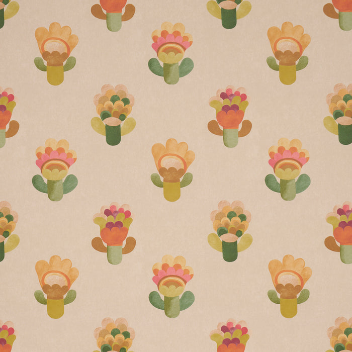Schumacher Le Jardin Sun Wallpaper Sample 5018271