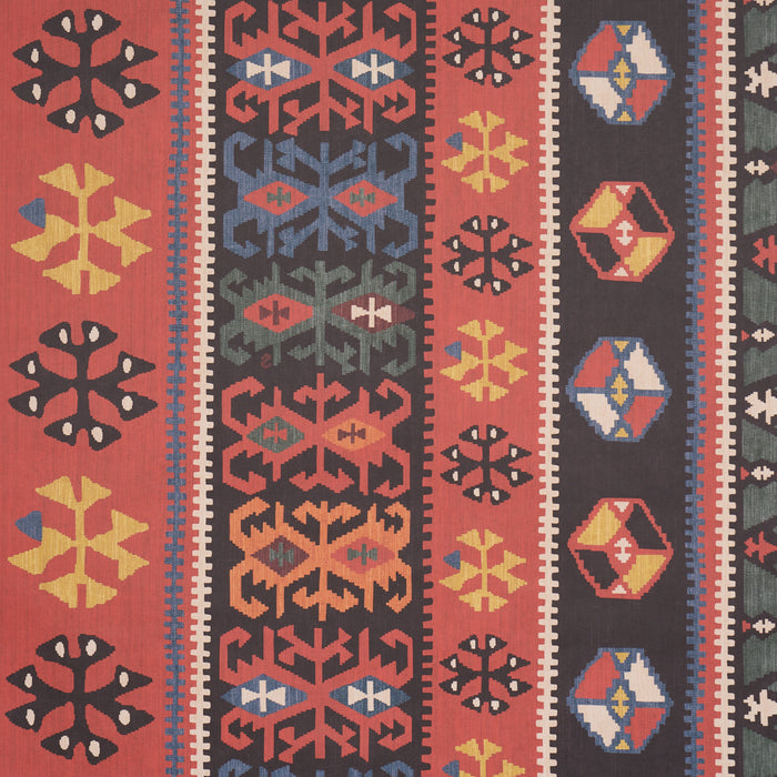 Schumacher Sahane Pomegranate Red Wallpaper 5018320