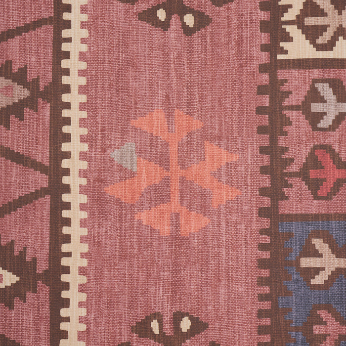 Schumacher Sahane Faded Rust Wallpaper 5018322