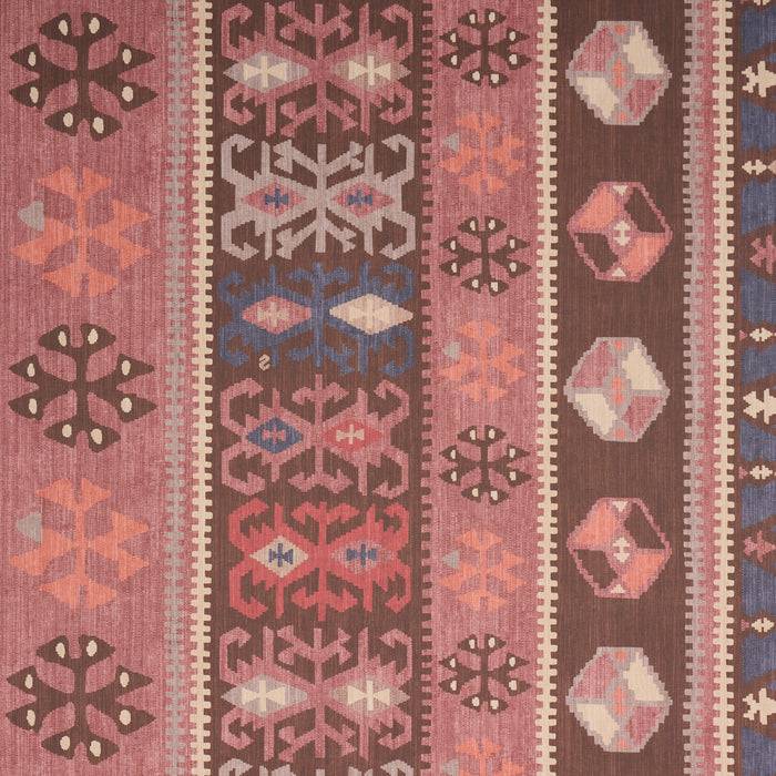 Schumacher Sahane Faded Rust Wallpaper 5018322
