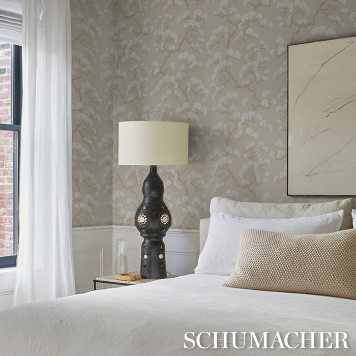 Schumacher Hinata Stone Wallpaper Sample 5018331