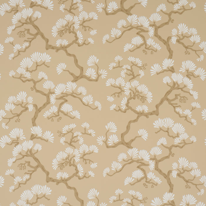 Schumacher Hinata Neutral Wallpaper Sample 5018332