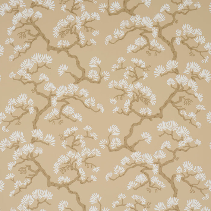 Schumacher Hinata Neutral Wallpaper Sample 5018332