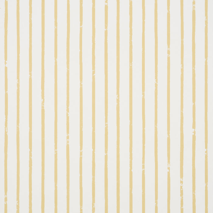 Schumacher Springs Stripe Yellow Wallpaper 5018351