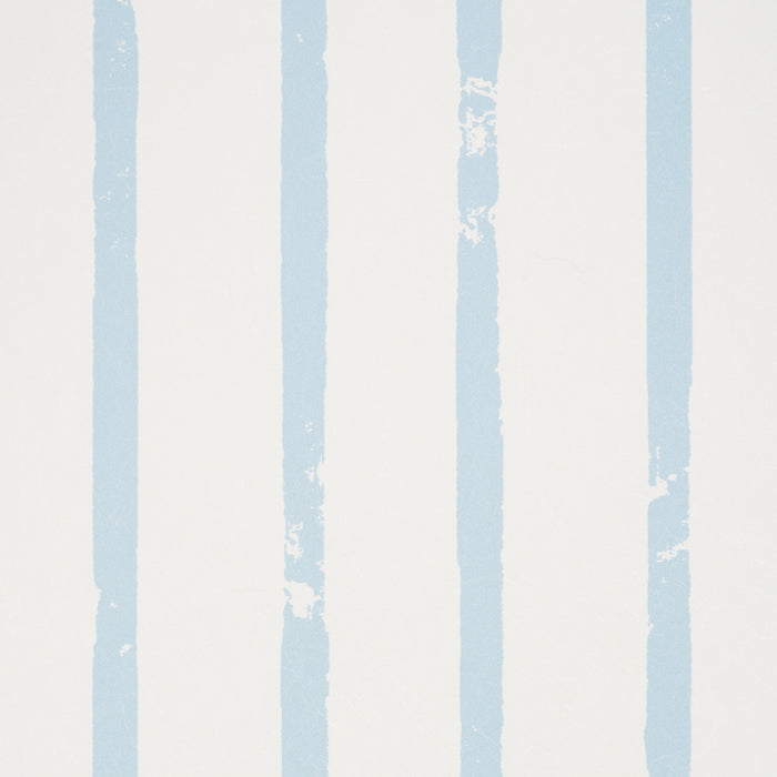 Schumacher Springs Stripe Sky Wallpaper Sample 5018352