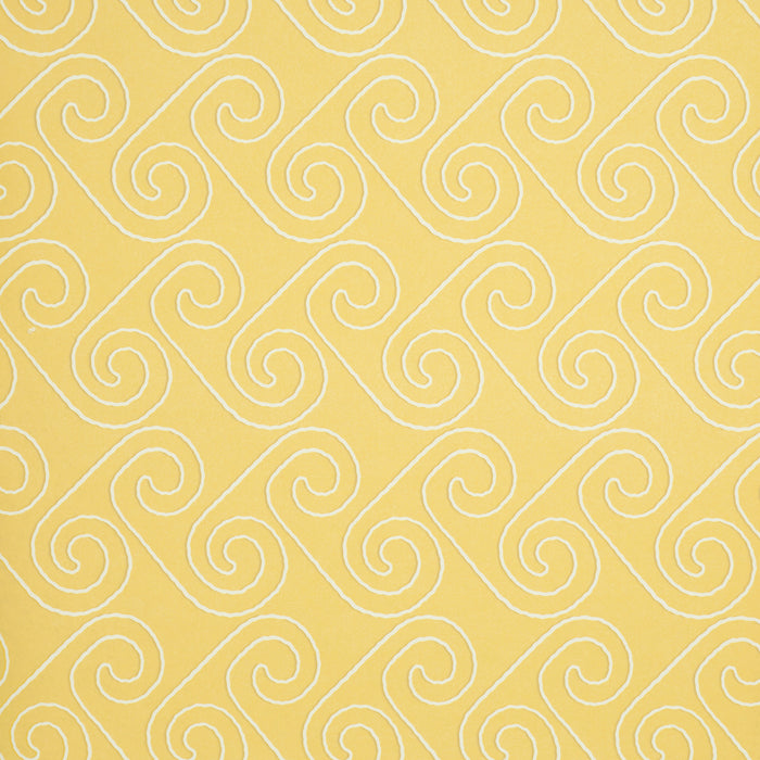 Schumacher X Backdrop Fortuna Light Yellow Wallpaper Sample 5018361