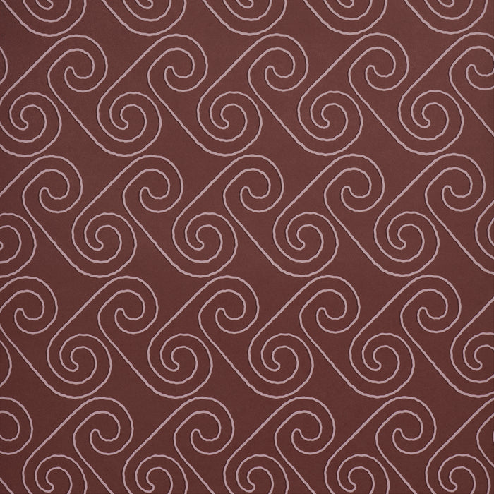 Schumacher X Backdrop Fortuna Plum Wallpaper Sample 5018362