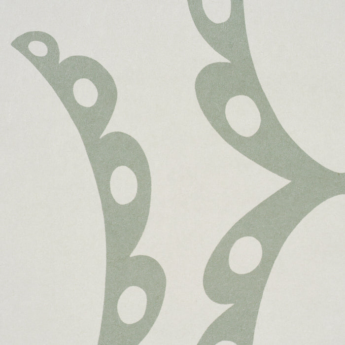 Schumacher X Backdrop The Saints Cool Green Wallpaper Sample 5018382