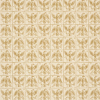 Schumacher Barton'S Eagle Hand Print Yellow Wallpaper 5018401