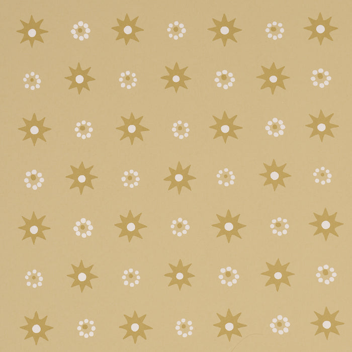 Schumacher Astor Yellow Wallpaper Sample 5018421