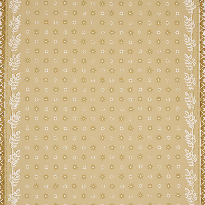 Schumacher Astor Yellow Wallpaper Sample 5018421