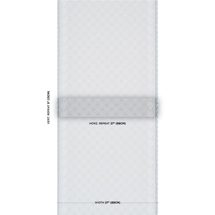 Schumacher Astor Blue Wallpaper 5018422