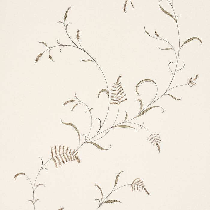 Schumacher Winding Wheat Neutral Wallpaper 5018430