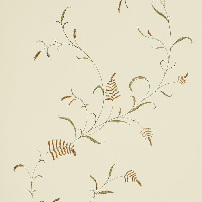 Schumacher Winding Wheat Green Wallpaper 5018431