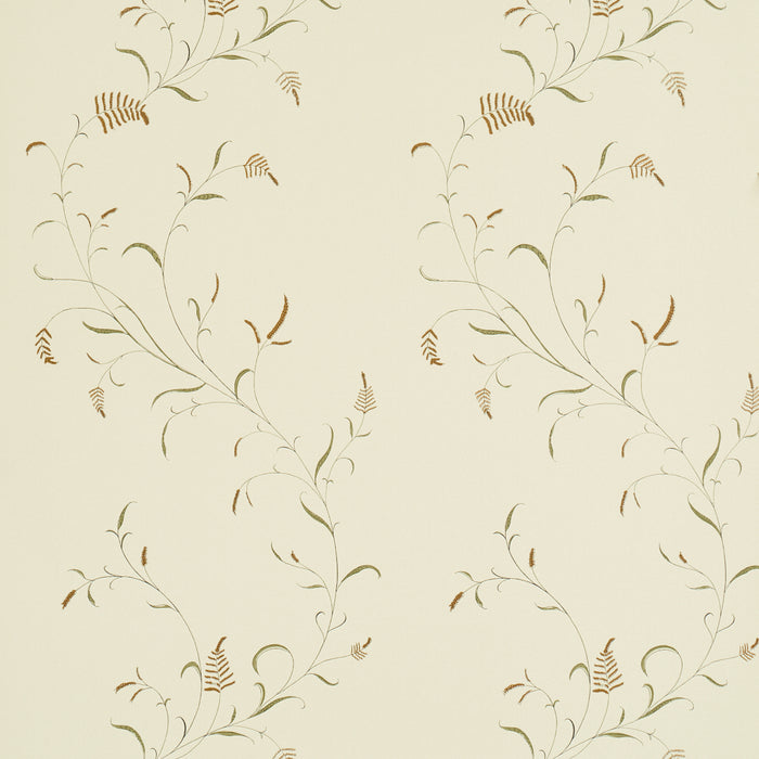 Schumacher Winding Wheat Green Wallpaper Sample 5018431