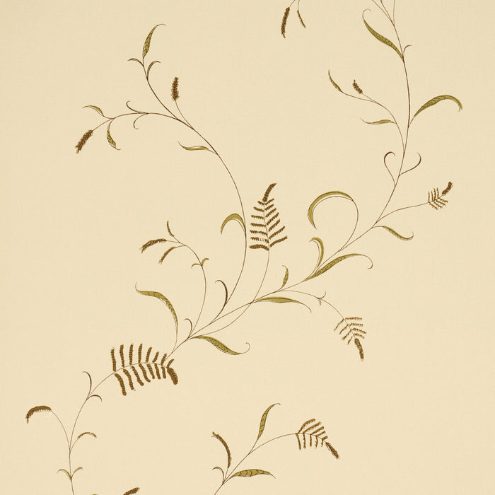 Schumacher Winding Wheat Yellow Wallpaper Sample 5018432