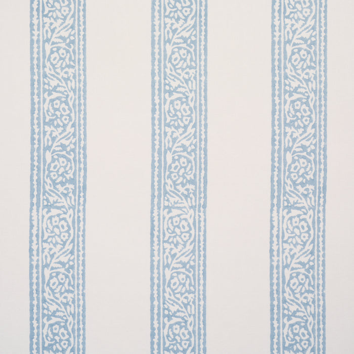 Schumacher Mahdavi Stripe Sky Wallpaper Sample 5018450