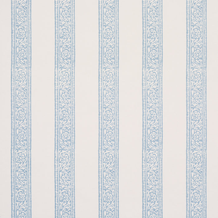 Schumacher Mahdavi Stripe Sky Wallpaper Sample 5018450