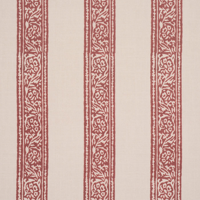 Schumacher Mahdavi Stripe Red Wallpaper 5018452