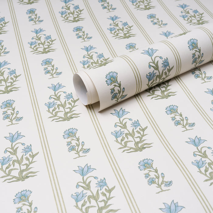 Schumacher Ellora Leaf Wallpaper Sample 5018470