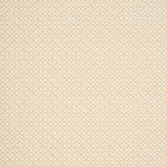 Schumacher Laksha Yellow Wallpaper Sample 5018481