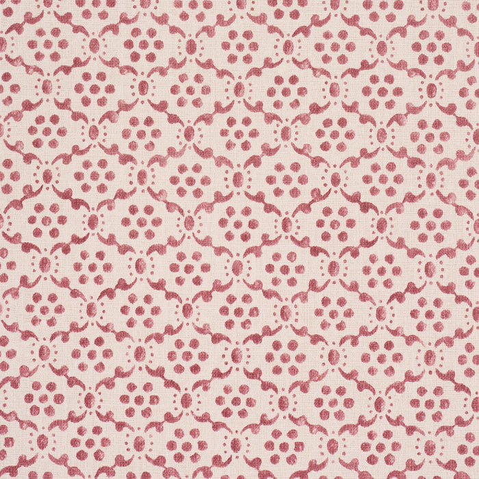 Schumacher Laksha Red Wallpaper Sample 5018482