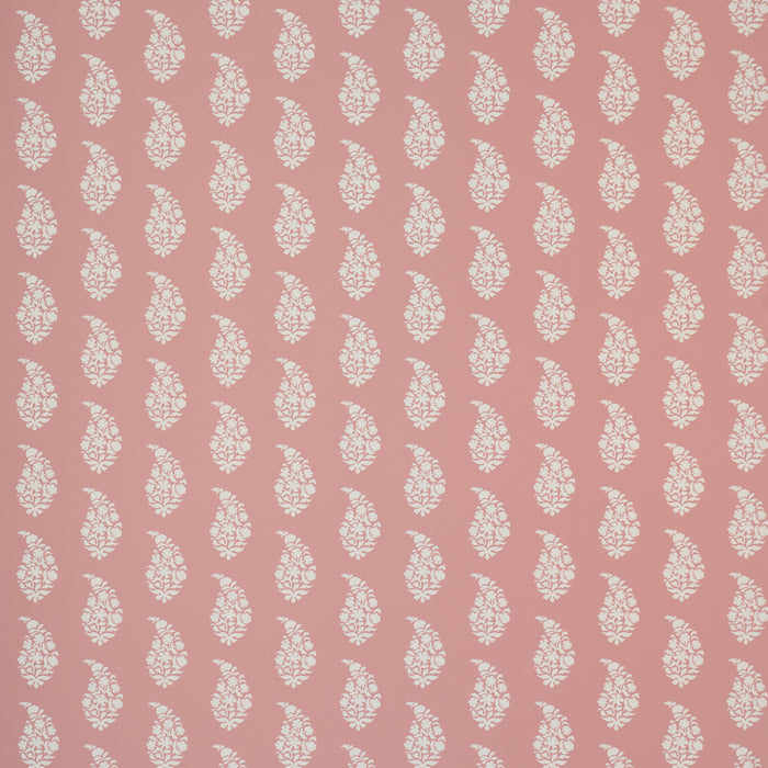 Schumacher Kaia Paisley Pink Wallpaper 5018490