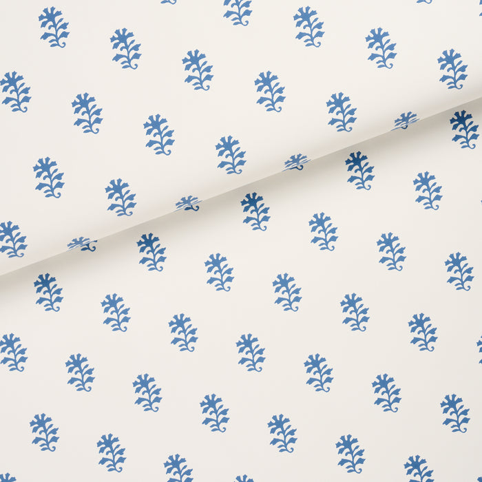 Schumacher Iksha Indigo Wallpaper 5018502