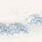No.9 Thompson Jamming Border  Blue Trim Sample N9031025002