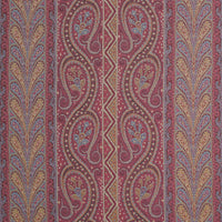 Schumacher Chatelaine Paisley Magenta Fabric 50775