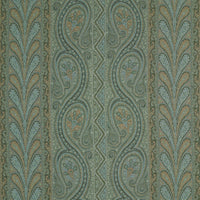 Schumacher Chatelaine Paisley Jade Fabric 50776
