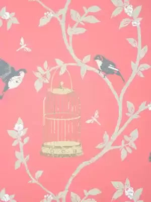 Nina Campbell Birdcage Walk 04 Wallpaper Sample NCW3770-04