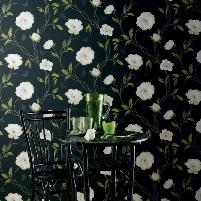 Nina Campbell Peony Place 04 Wallpaper Sample NCW3773-04