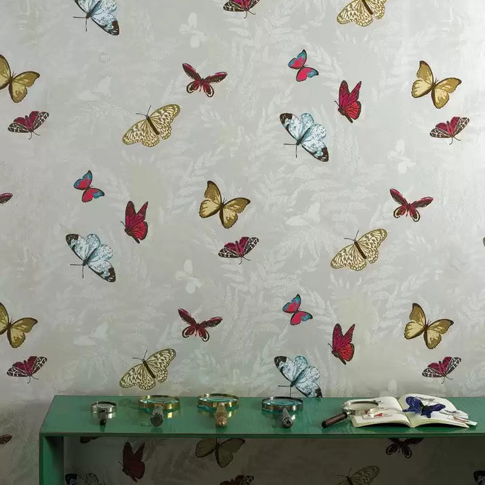 Nina Campbell Farfalla 02 Wallpaper Sample NCW4010-02