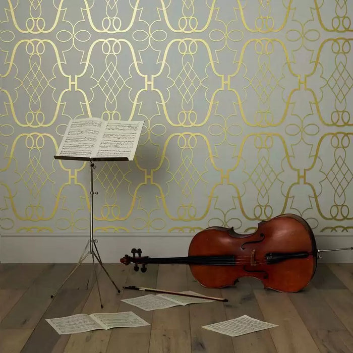 Nina Campbell Stradivari 01 Wallpaper Sample NCW4014-01