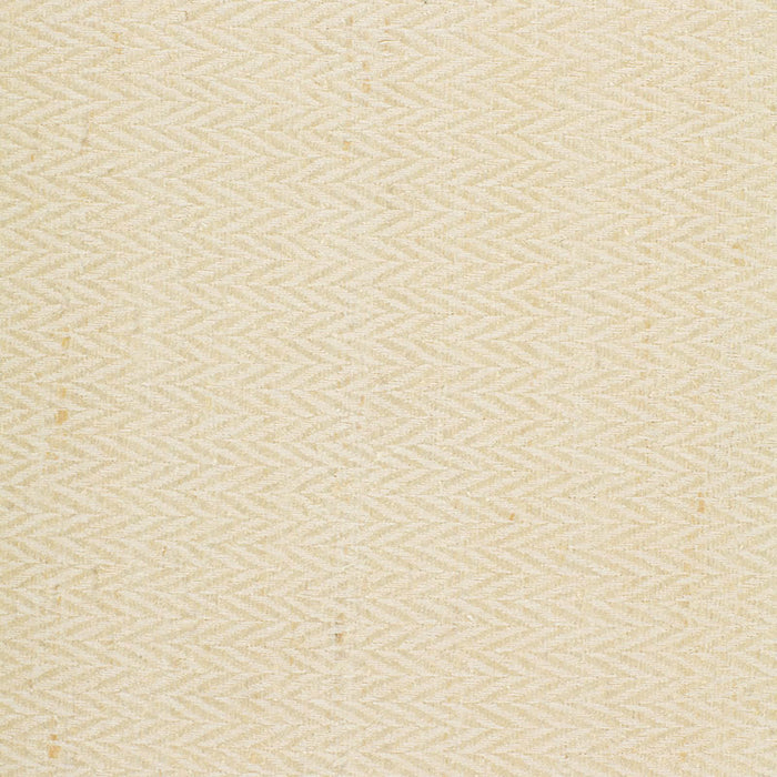 Schumacher Keira Silk Herringbone Ivory Fabric Sample 51840