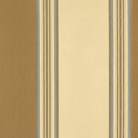 Schumacher Ava Silk Stripe Mocha Fabric 52370