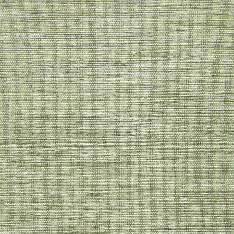 Schumacher Osan Sisal Aqua Wallpaper Sample 529631