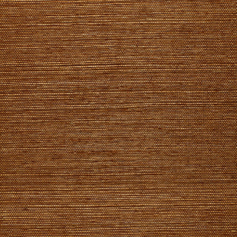 Schumacher Osan Sisal Dark Camel Wallpaper Sample 529633