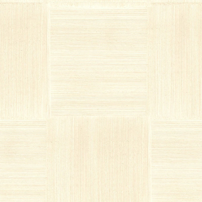 Schumacher Sienna Gesso Ivory Wallpaper Sample 529880
