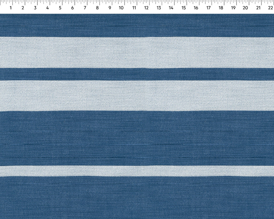 Perennials Little Big Stripe Platinum Fabric 530-207