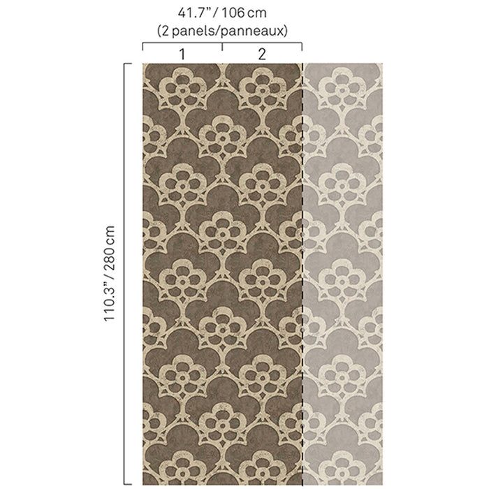 JF Fabrics 5326 98 Wallpaper Sample 7575198