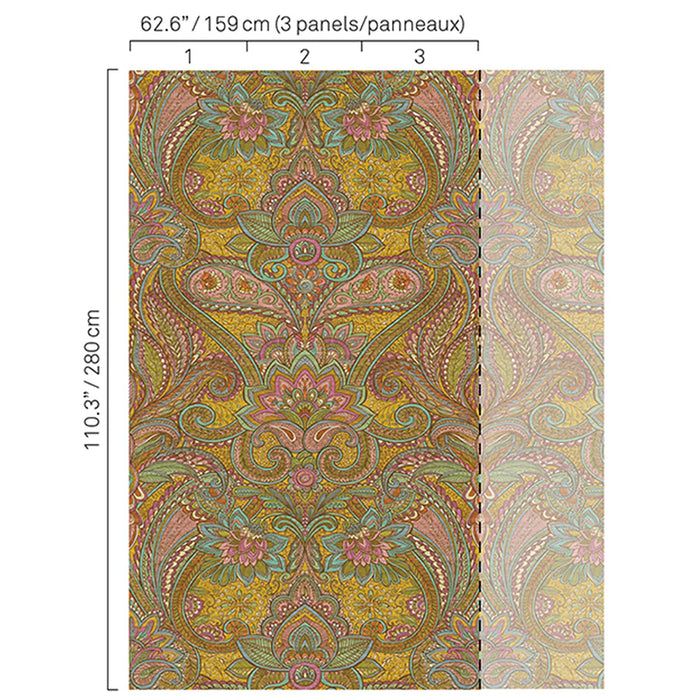 JF Fabrics 5332 17 Wallpaper Sample 7575217