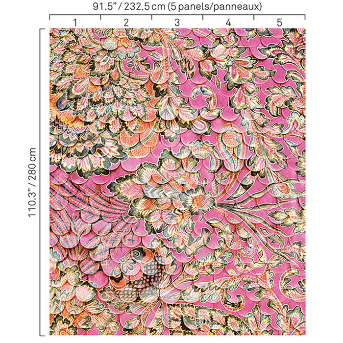 JF Fabrics 5338 47 Wallpaper Sample 7575347