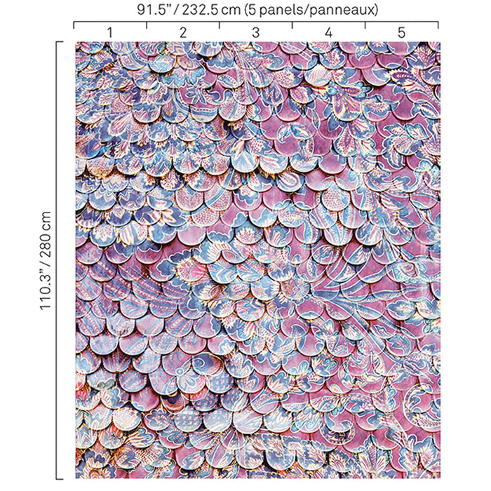 JF Fabrics 5338 57 Wallpaper Sample 7575357